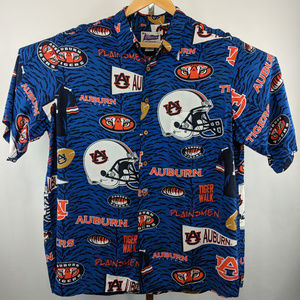 Reyn Spooner Auburn Tigers Hawaiian Shirt XL